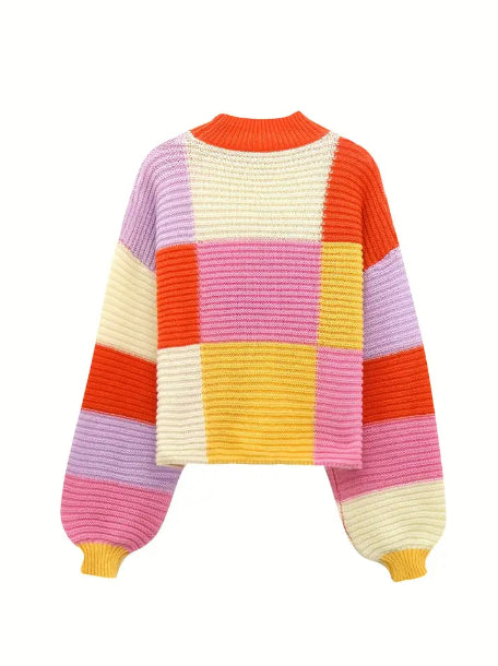 CHECKERBOARD JUMPER