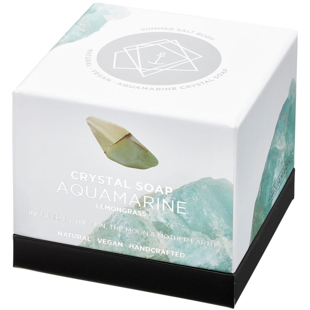 AQUAMARINE CRYSTAL SOAP